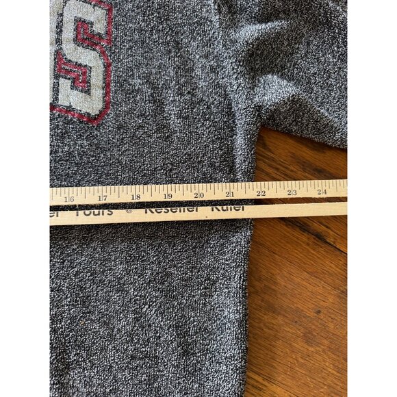 Varsity Spirit Falcons  Sweatshirt MD Black & Gray Crewneck Pullover - Picture 7 of 7